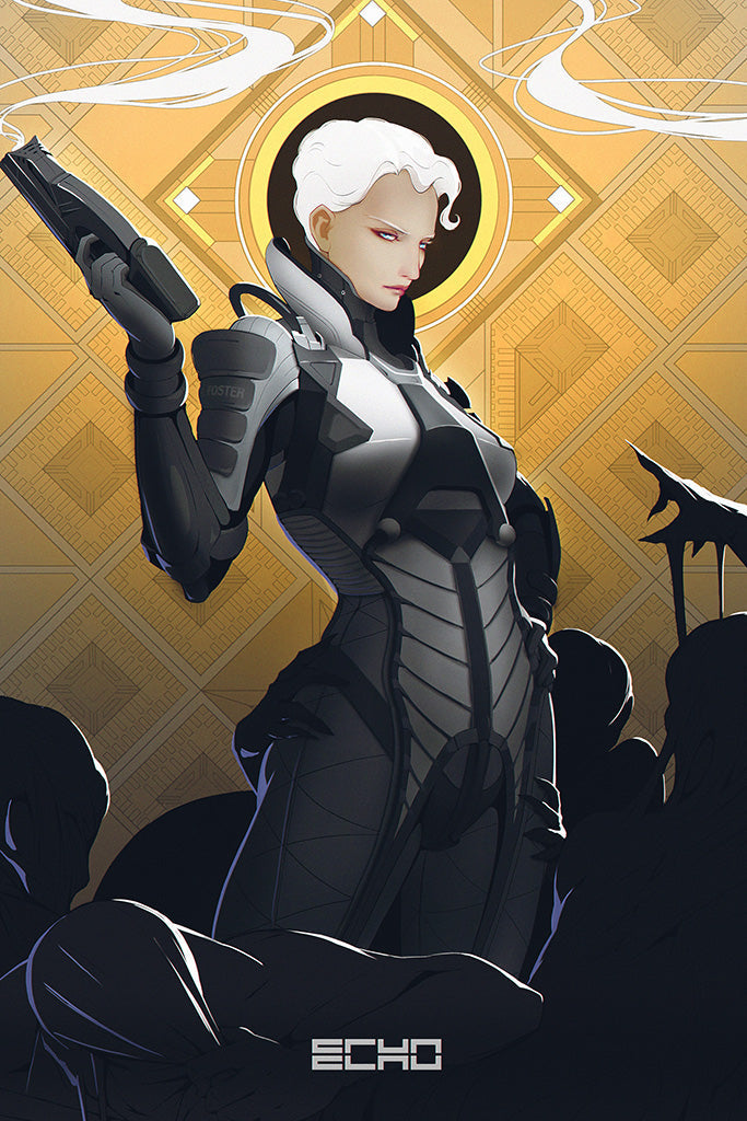 Echo Game Canvas Poster