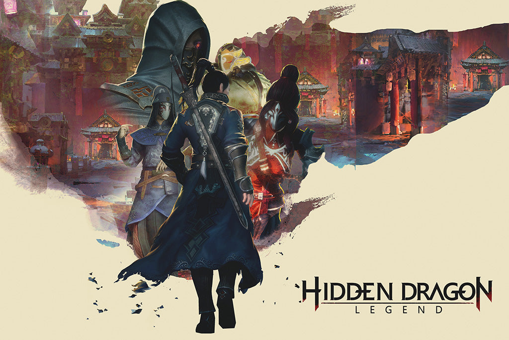 Hidden Dragon Legend Game Canvas Poster