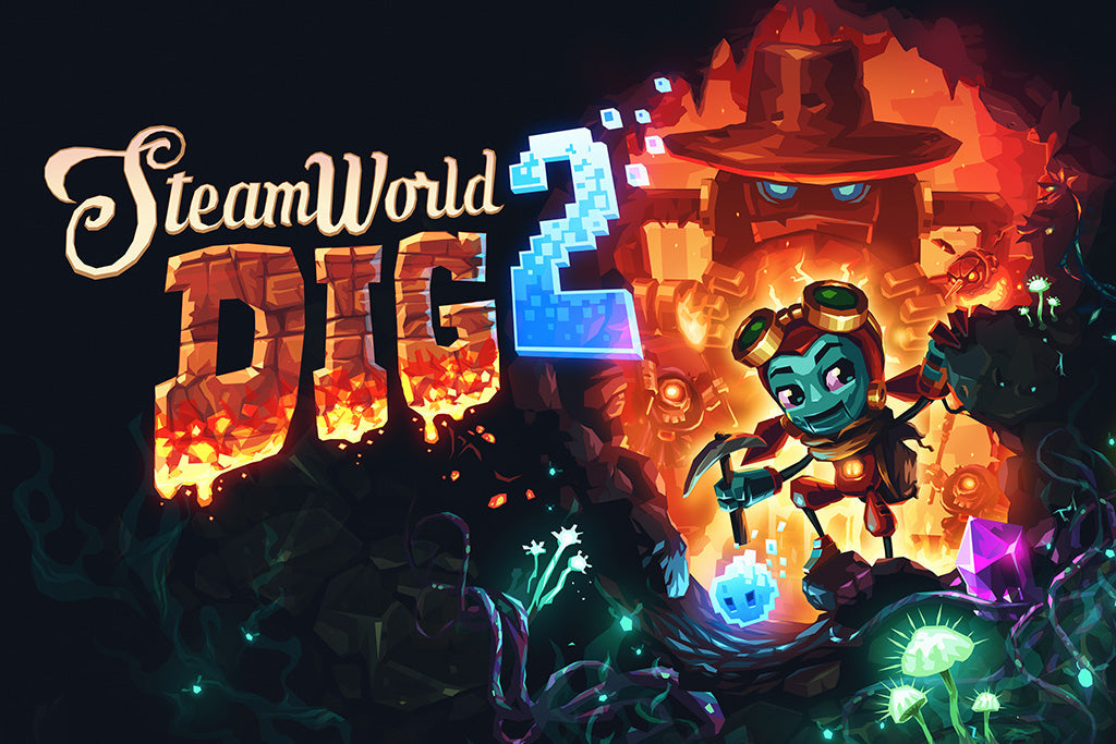 SteamWorld Dig 2 Canvas Poster