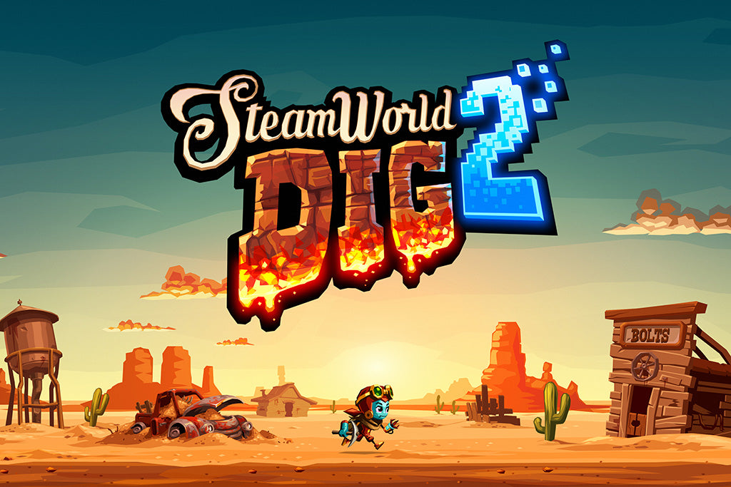 SteamWorld Dig 2 Game Canvas Poster