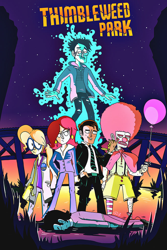 Thimbleweed Park Game Canvas Poster