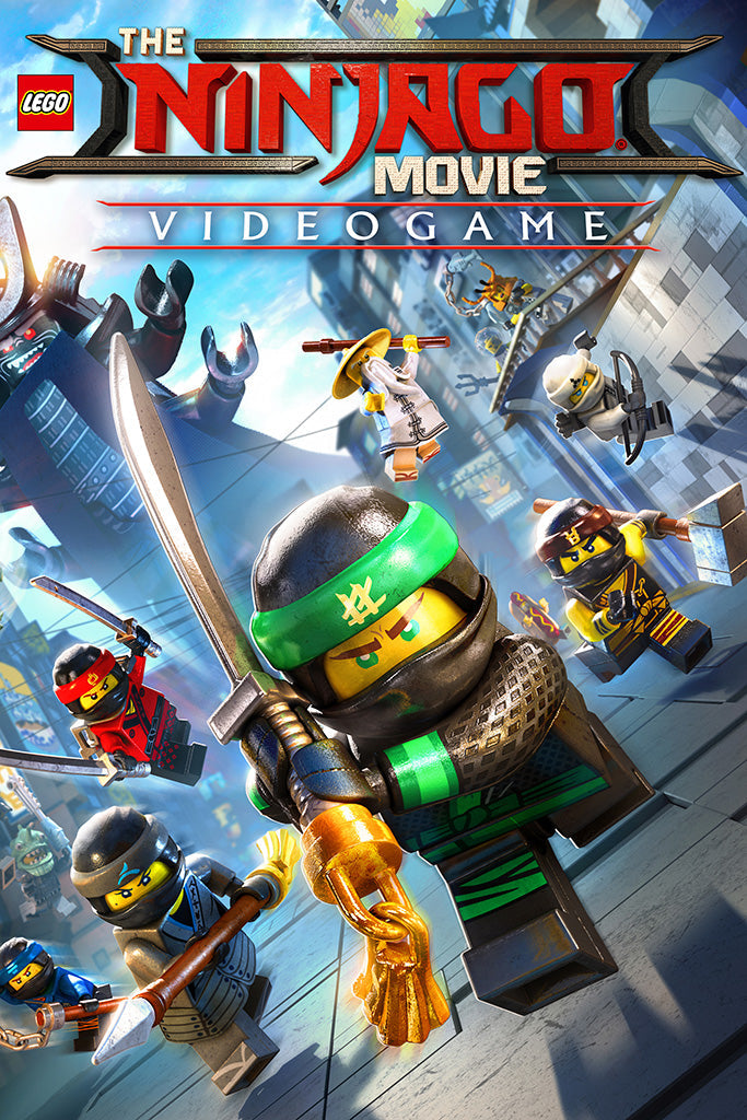 The Lego Ninjago Movie Video Game Canvas Poster