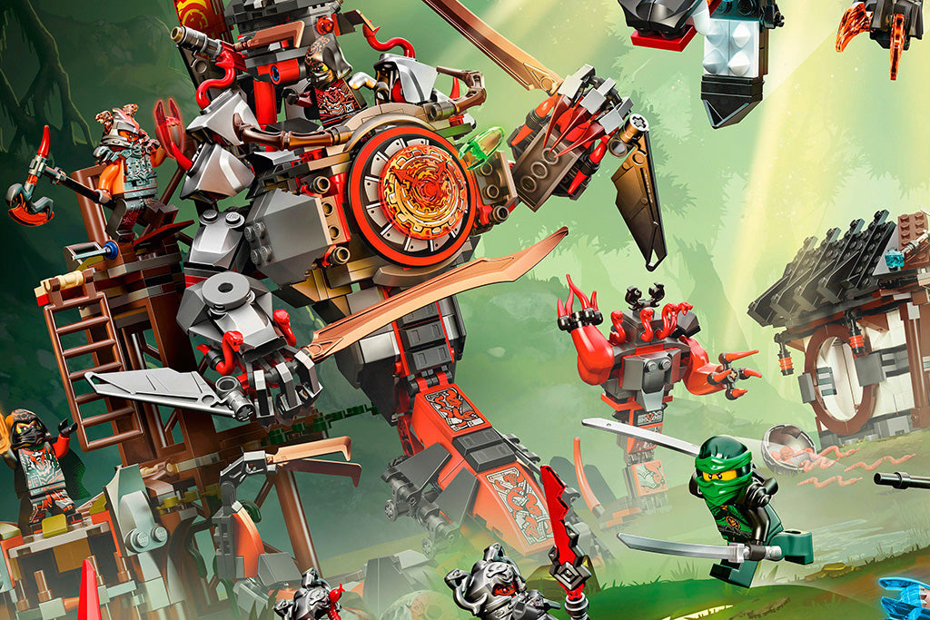 The Lego Ninjago Movie Game Canvas Poster