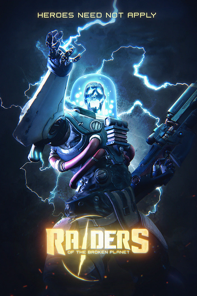 Raiders of the Broken Planet Video Game Canvas Poster