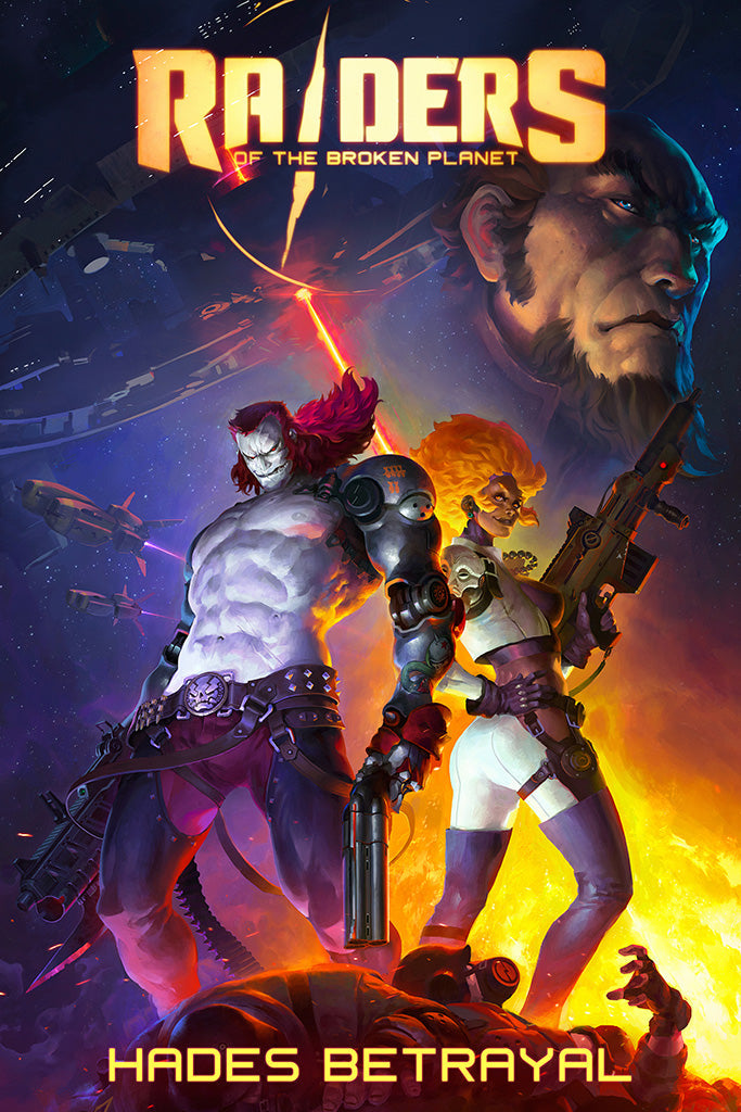 Raiders of the Broken Planet Canvas Poster