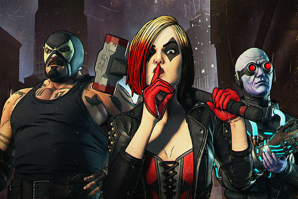 Batman The Enemy Within Episode 2 The Pact Game Canvas Poster