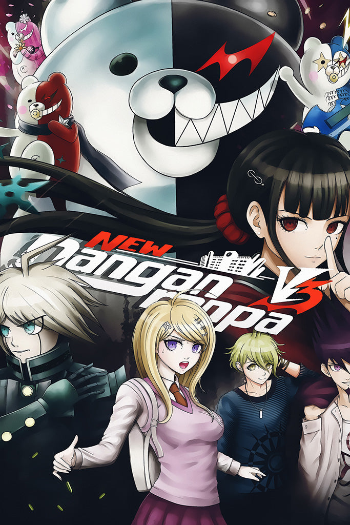 Danganronpa V3 Killing Harmony Game Canvas Poster