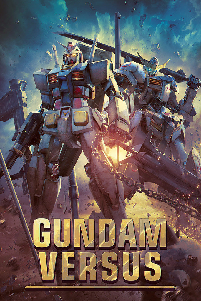 Gundam Versus Canvas Poster