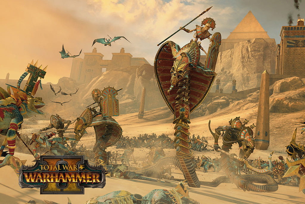 Total War Warhammer 2 Game Canvas Poster