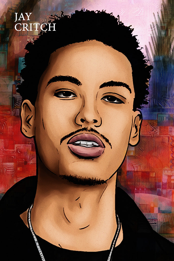 Jay Critch Rap Hip Hop Canvas Poster