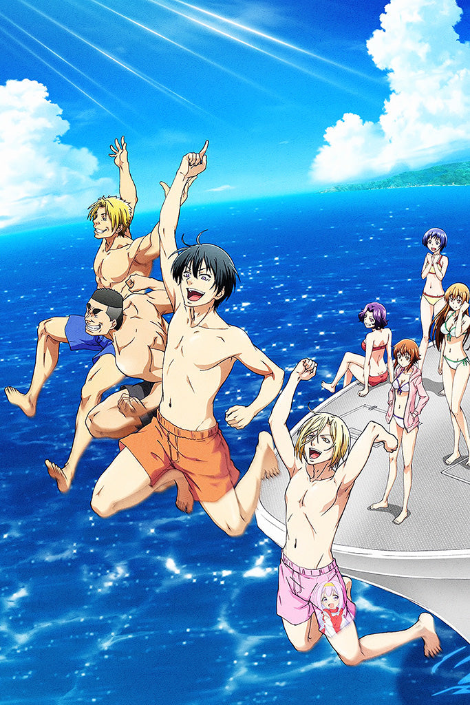 Grand Blue Anime Canvas Poster