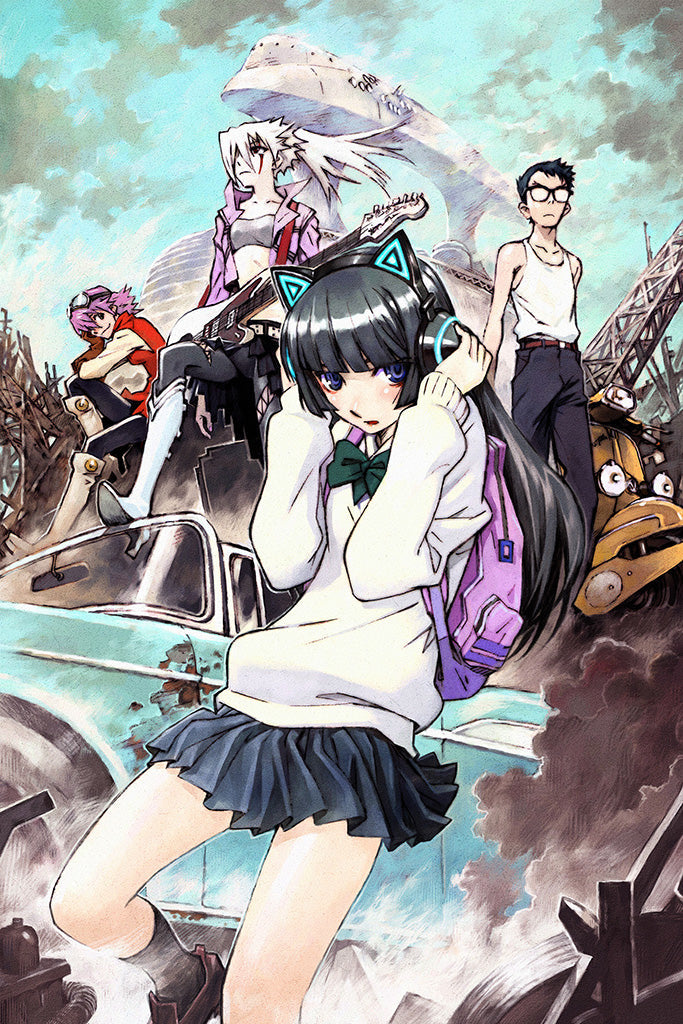 FLCL Progressive Canvas Poster