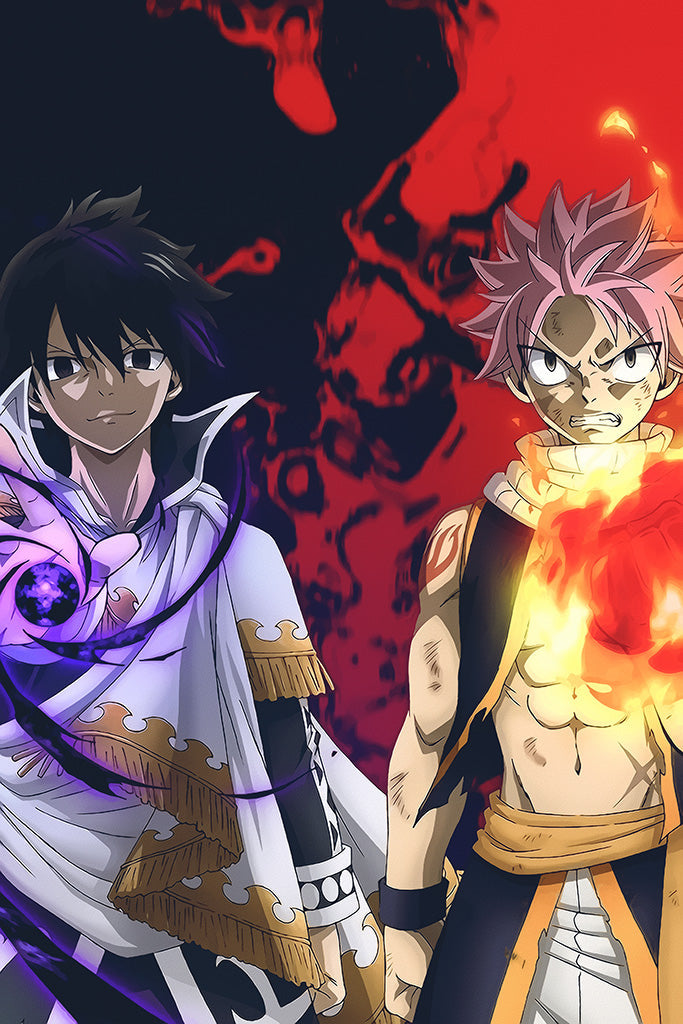 Fairy Tail Anime Manga Canvas Poster