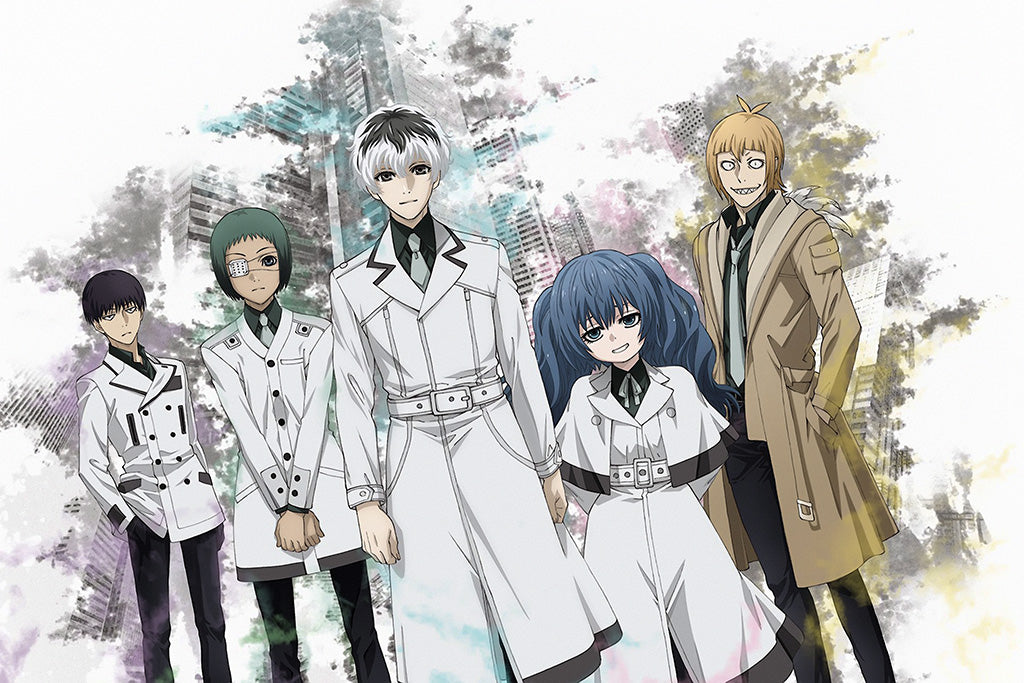 Tokyo Ghoulre 2nd Season Anime Canvas Poster