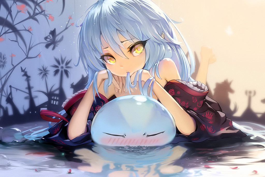 Tensei Shitara Slime Datta Ken Anime Canvas Poster