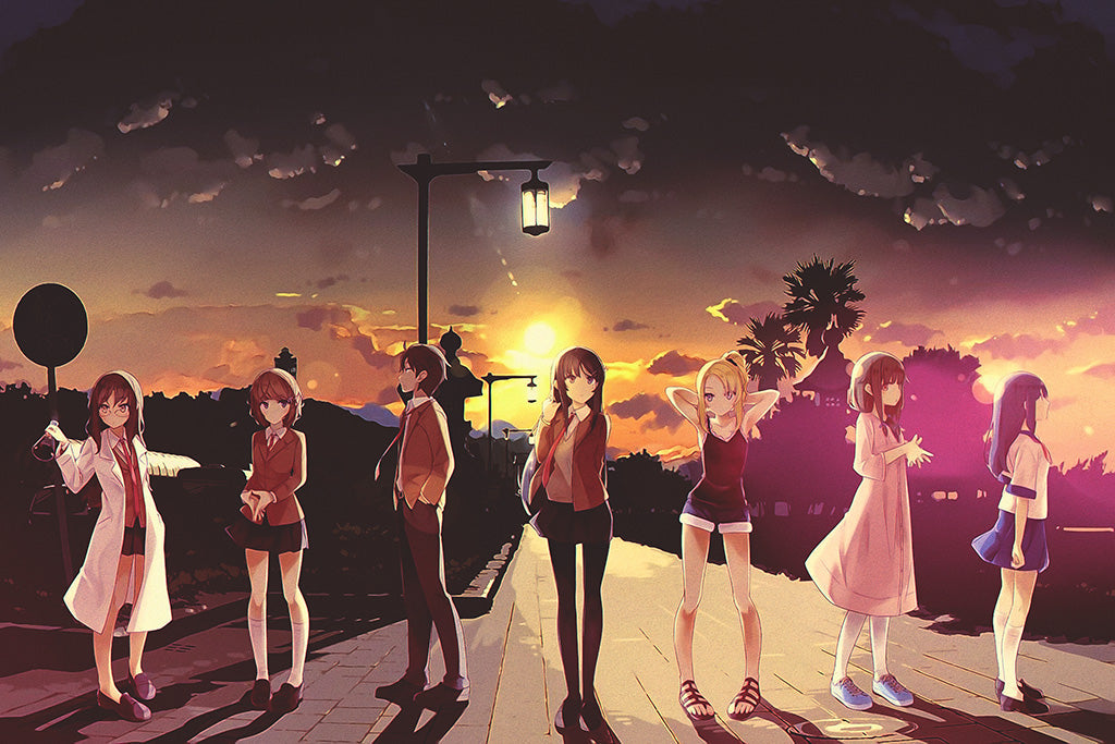 Seishun Buta Yarou Wa Bunny Girl Senpai No Yume Wo Minai Anime Canvas Poster