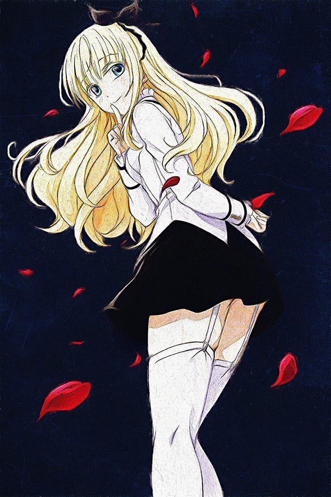 Kishuku Gakkou No Juliet Canvas Poster
