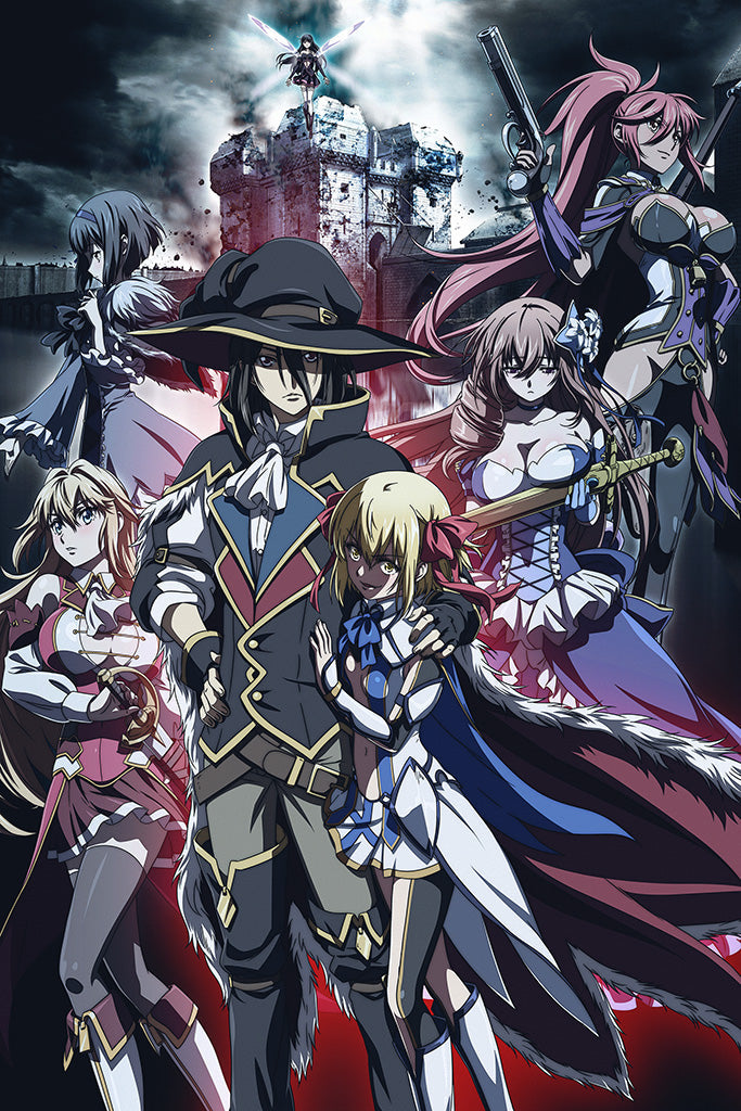 Ulysses Jehanne Darc To Renkin No Kishi Anime Canvas Poster