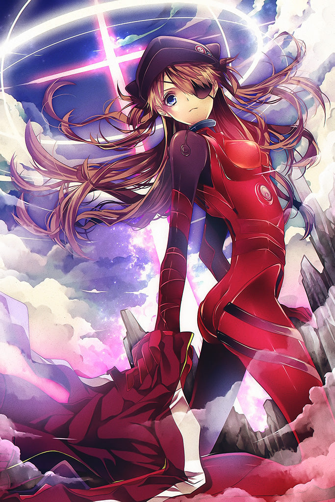Evangelion 3.0+1.0 Anime Canvas Poster