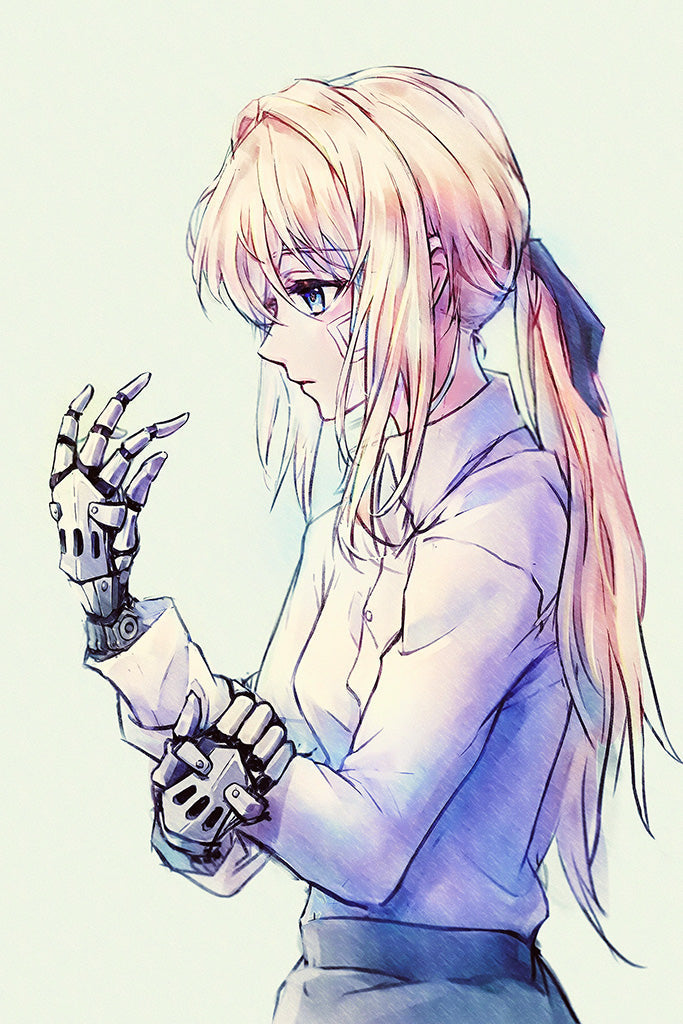 Violet Evergarden Movie Anime Canvas Poster