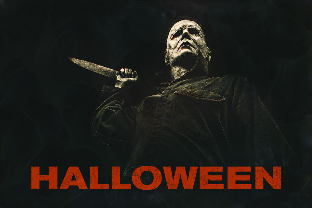 Halloween Film Canvas Poster