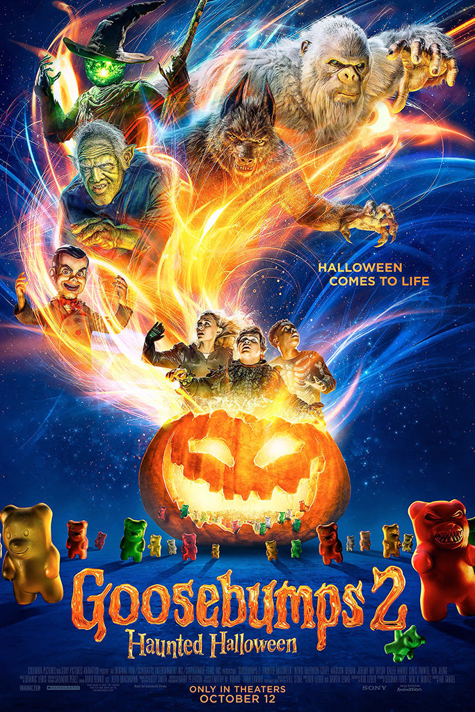 Goosebumps 2 Haunted Halloween Movie Canvas Poster