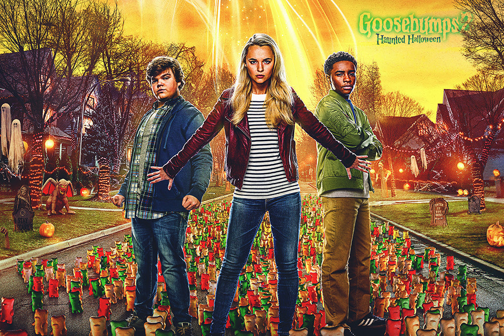 Goosebumps 2 Haunted Halloween Film Canvas Poster