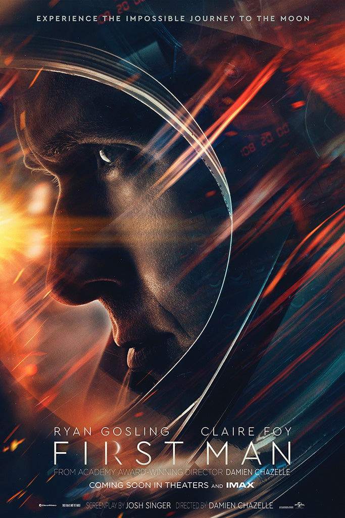 First Man Canvas Poster