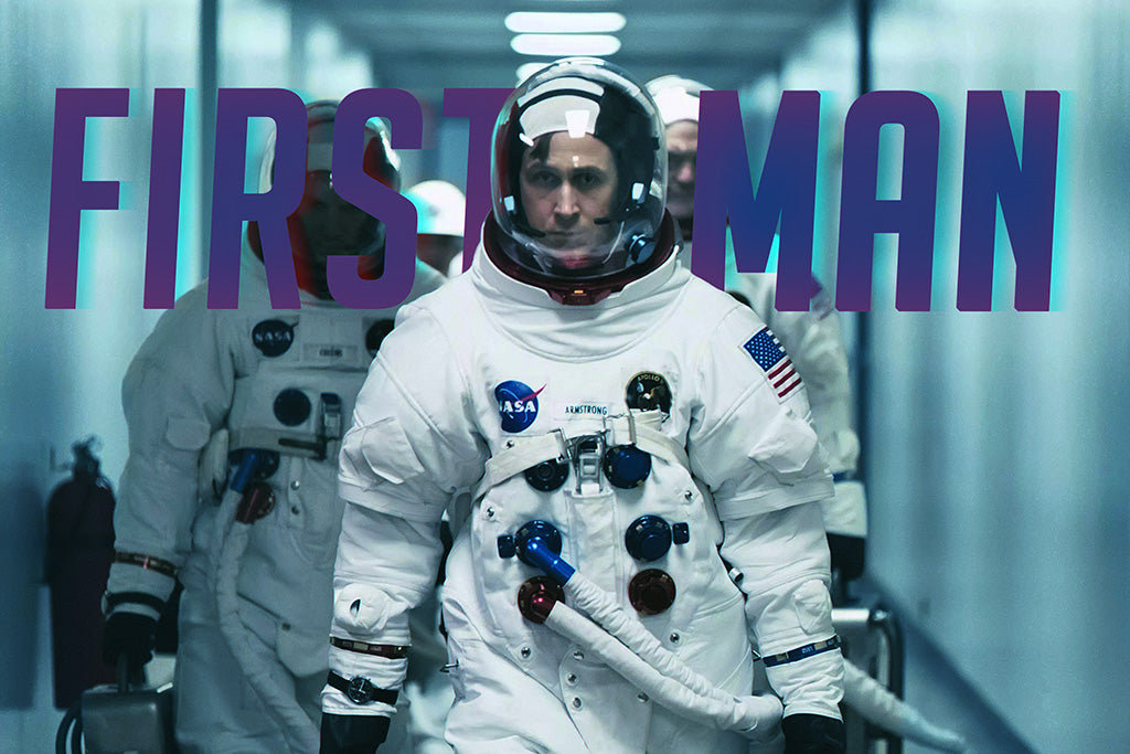 First Man Film Canvas Poster