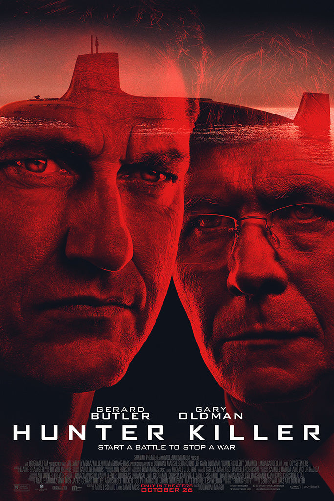 Hunter Killer Movie Canvas Poster