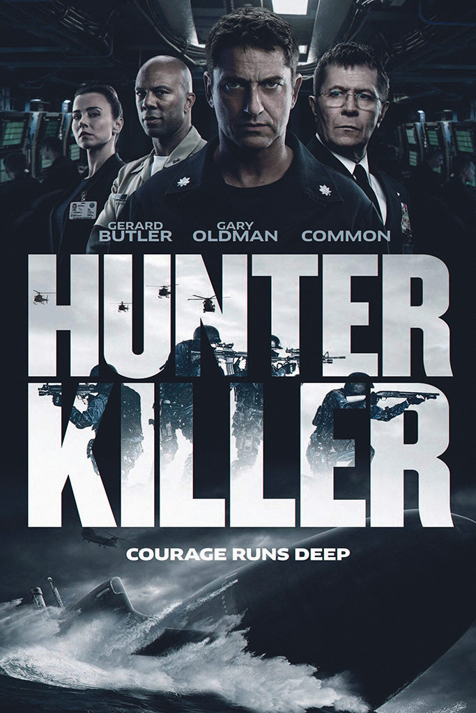Hunter Killer Film Canvas Poster