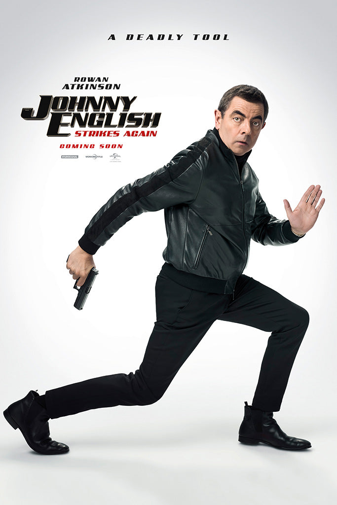 Johnny English Strikes Again Movie Canvas Poster