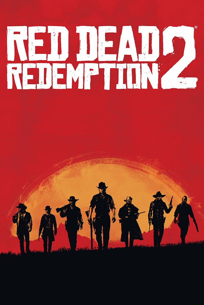 Red Dead Redemption 2 Canvas Poster