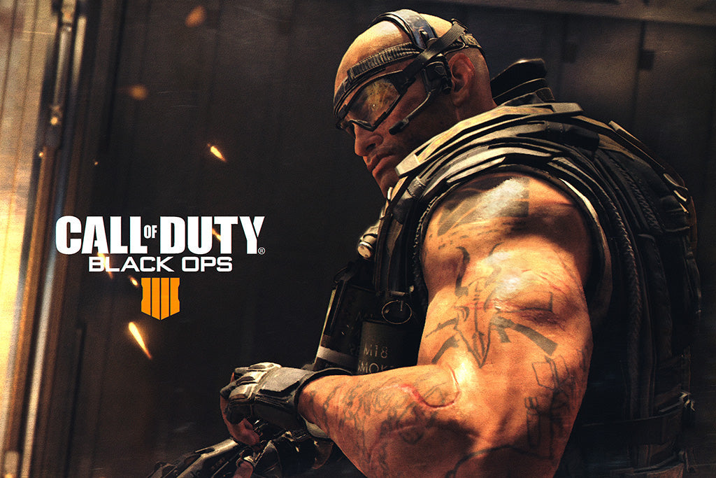 Call of Duty Black Ops 4 Canvas Poster