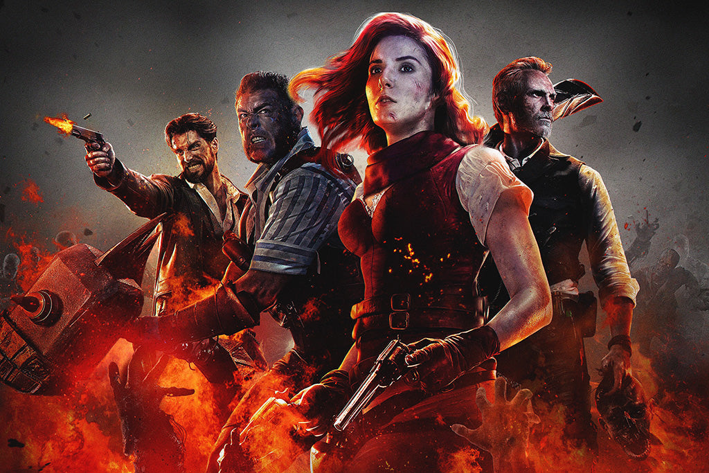 Call of Duty Black Ops 4 Video Game Canvas Poster