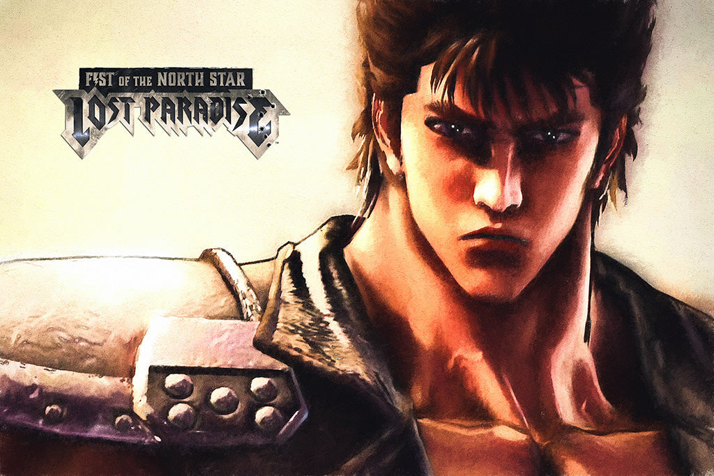Fist of the North Star Lost Paradise Canvas Poster