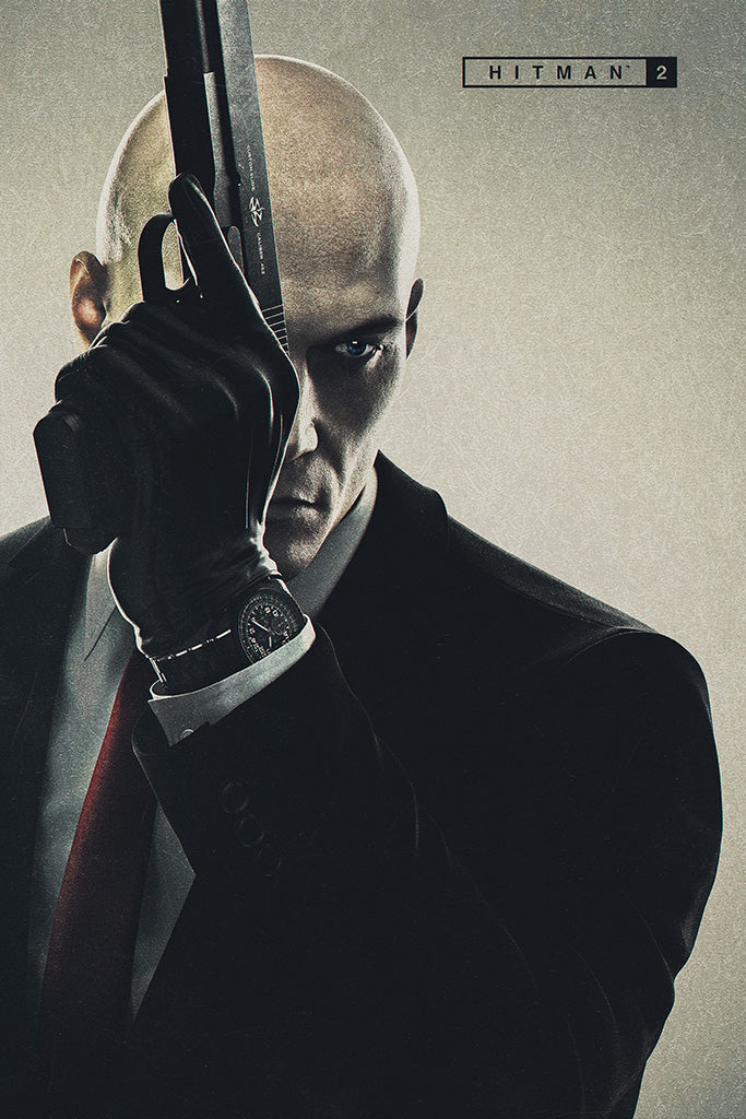 Hitman 2 Canvas Poster