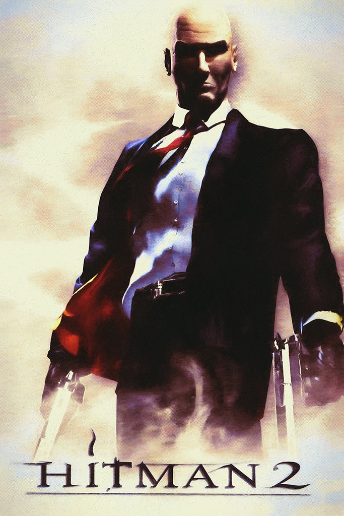 Hitman 2 Video Game Canvas Poster