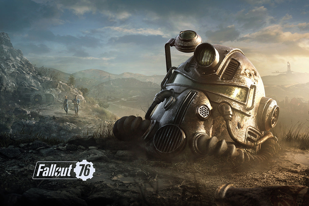Fallout 76 Game Canvas Poster