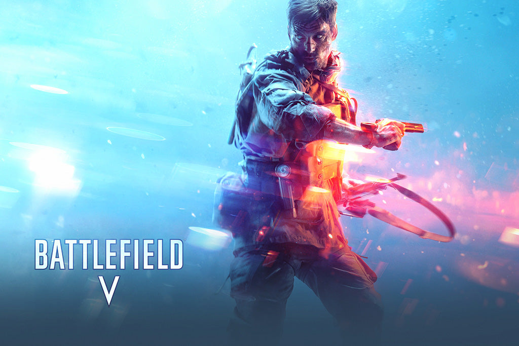 Battlefield 5 Game Canvas Poster