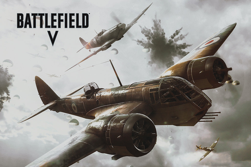 Battlefield 5 Video Game Canvas Poster