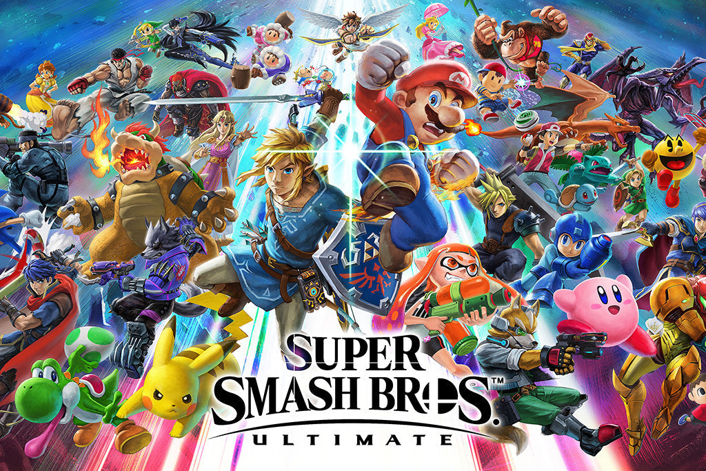 Super Smash Bros. Ultimate Canvas Poster