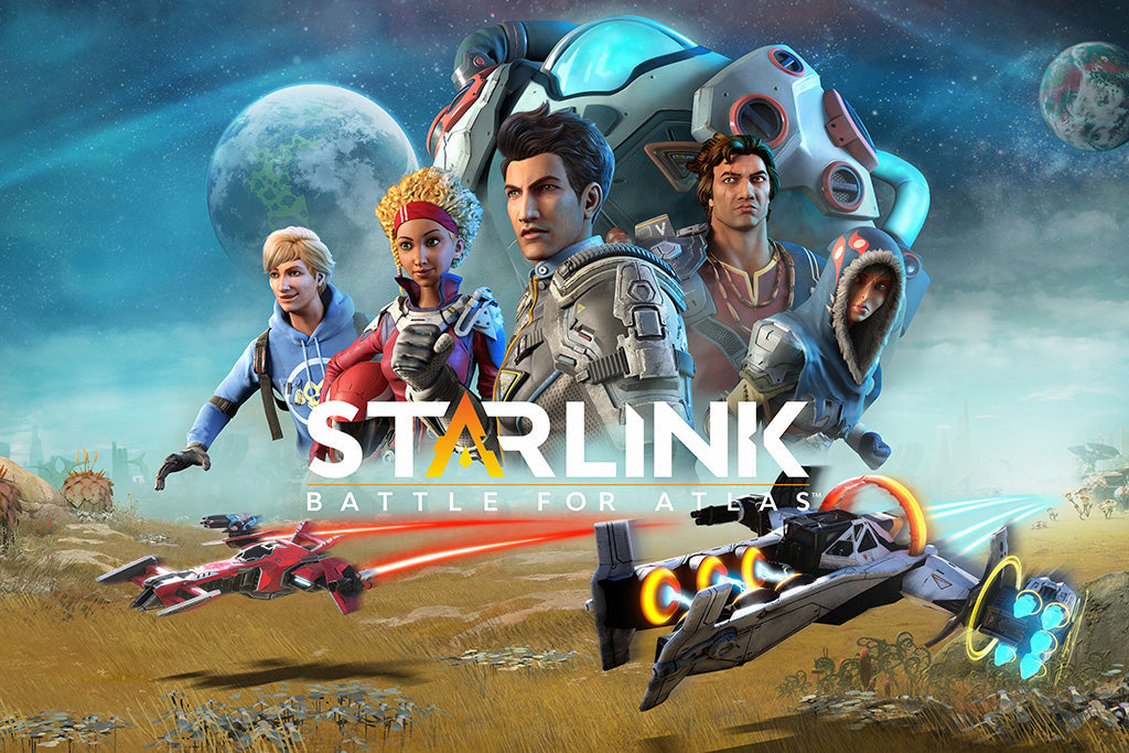 Starlink Battle for Atlas Game Canvas Poster