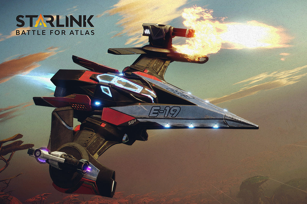 Starlink Battle for Atlas Video Game Canvas Poster