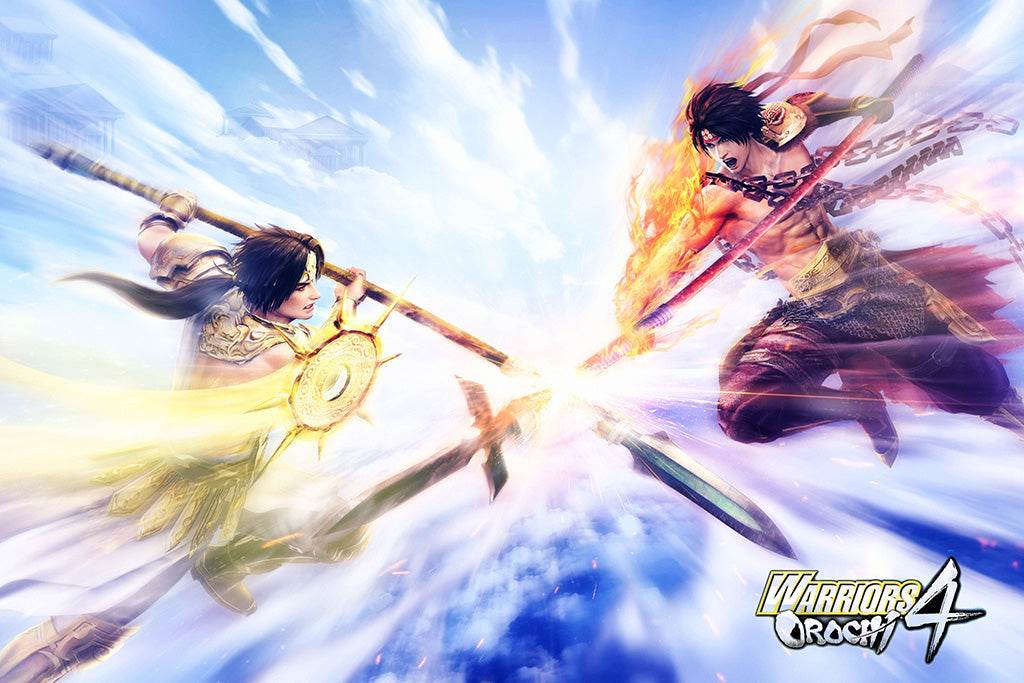 Warriors Orochi 4 Game Canvas Poster