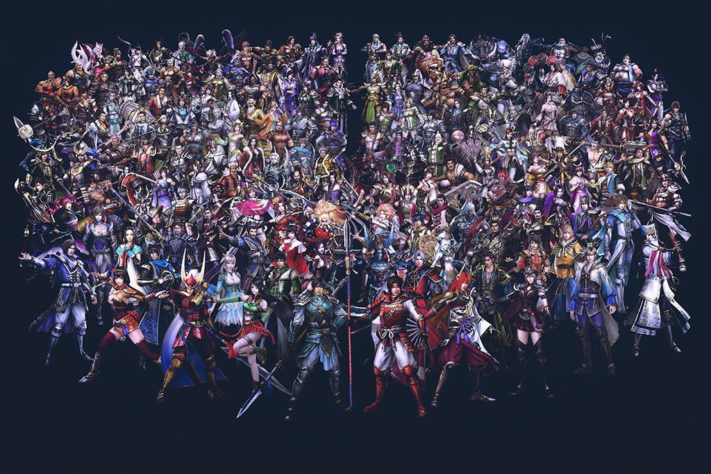 Warriors Orochi 4 Video Game Canvas Poster