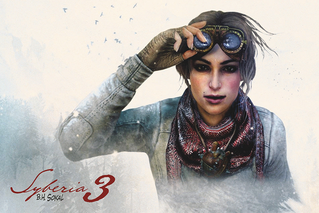 Syberia 3 Game Canvas Poster