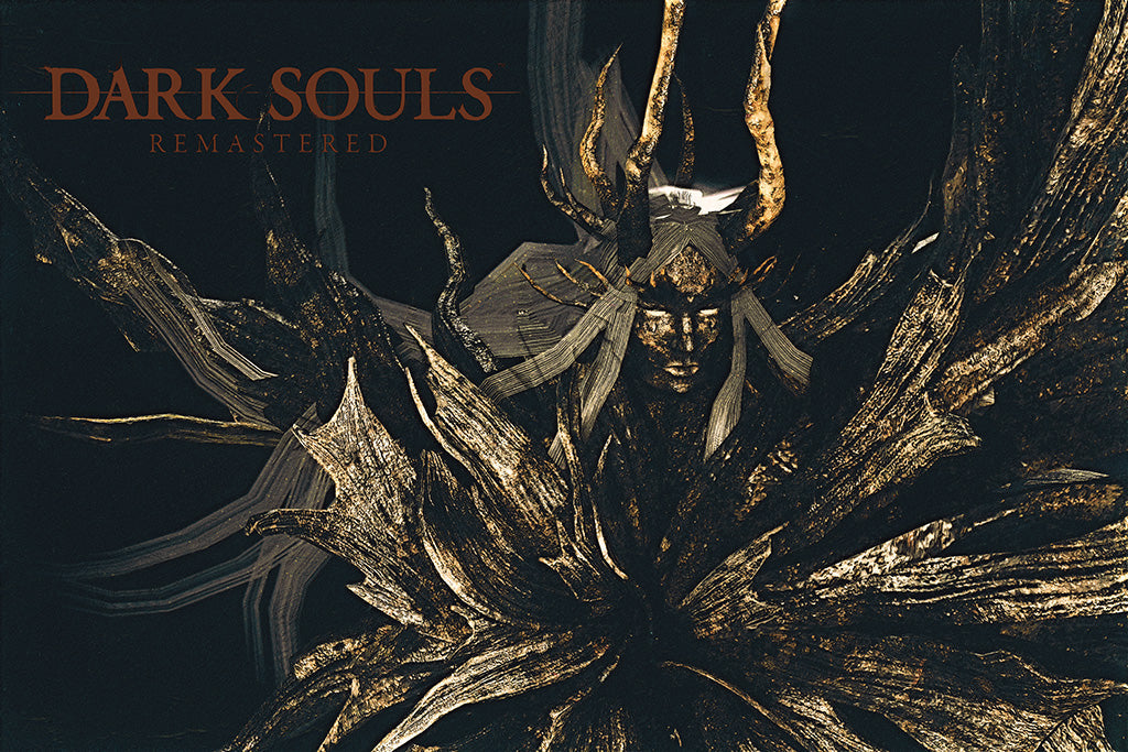Dark Souls Remastered Video Game Canvas Poster