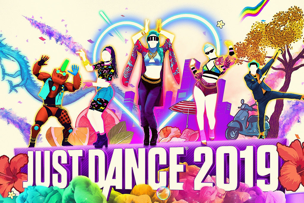 Just Dance 2019 Video Game Canvas Poster