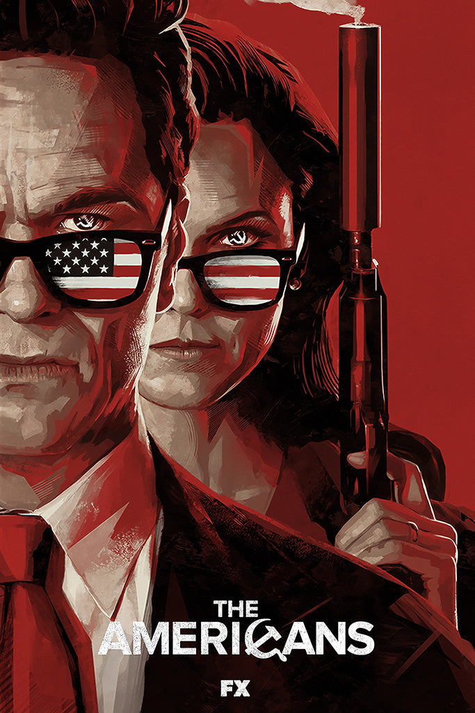 The Americans TV Show Canvas Poster